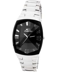 Chronotech - Silver Steel Watch - Lyst