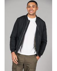 Tokyo Laundry - Bomber Jacket With Zip Fastening - Lyst