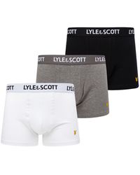 Lyle & Scott - Barclay 3 Pack Trunks - Lyst