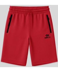 TOMMY LIFE - Regular-Fit Knit Sweat Shorts - Lyst