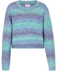 myMo - Jumper Dames Blauw Veelkleurig - Lyst