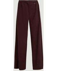 Karen Millen - Tencel Blend Tailored Wide Leg Trouser - Lyst