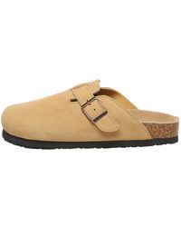 EVER AU - Pintail Leather Comfort Clog Sandals - Lyst