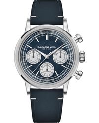 Raymond Weil - Millesime Watch 7765-Stc-50651 Leather - Lyst