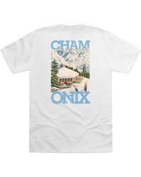 Park Fields - Pierce Archive Chamonix-Mont-Blanc Graphic T-Shirt Cotton - Lyst
