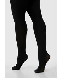 Boohoo - Plus Shaper 100 Denier Tights Nylon - Lyst