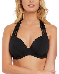 Freya - Macrame Halterneck Bikini Top - Lyst