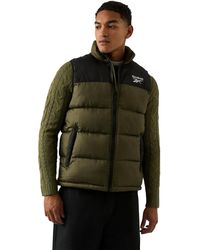 Reebok - Quilted Gilet - Lyst