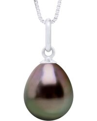 Ateliers Saint Germain - Pendant Articulated Thread 375 And Real Cultured Tahiti Pearl Pear 9-10 Mm - Lyst
