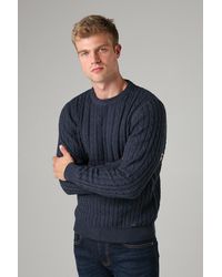 Tokyo Laundry - Crew Neck Cotton Blend Jumper - Lyst