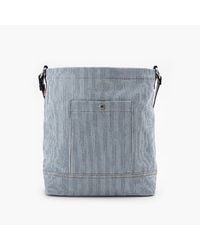 Levi's - Levi's Accessories Heritage Vertical Stripe Cylinder Bucket Bag - Lyst