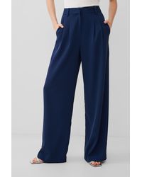 French Connection - Suit Trousers With Concealed Pockets - Lyst