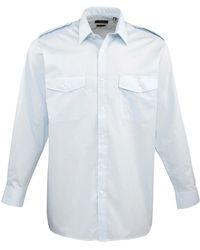 PREMIER - Long-Sleeved Pilot Shirt (Light) - Lyst