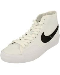Nike - Sb Blazer Court Mid S Trainers Dc8901 Sneakers Shoes - Lyst