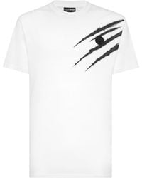 Philipp Plein - T-Shirt Ronde Hals Scratch - Lyst