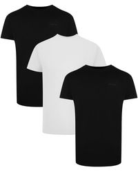 Palm Angels - Tri-Pack Tonal Classic Logo And T-Shirts Cotton - Lyst