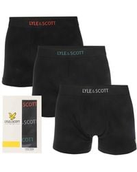 Lyle & Scott - Devon 3 Pack Boxer Shorts - Lyst