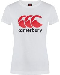 Canterbury - Ladies Logo T-Shirt (Bright) - Lyst