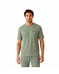 BOSS - Short Sleeve Cotton T-Shirt 50535891 - Lyst