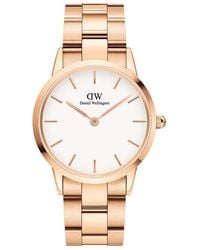 Daniel Wellington - Dw00100209 Ladies Iconic Link 36Mm Watch - Lyst