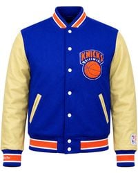 Mitchell & Ness - Nba New York Knicks Varsity Jacket - Lyst