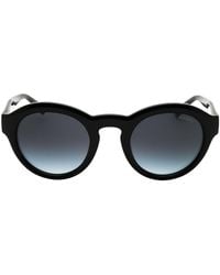 Guess - Gradient Smoke Lens Shiny Sunglasses - Lyst