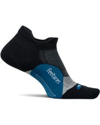 Feetures - Elite Light Cushion No Show Tab Sea - Lyst