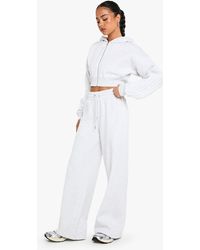 Boohoo - Seam Detail Straight Leg Jogger - Lyst
