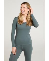 Mountain Warehouse - 'Keep The Heat' Round Neck Top Quick Dry Long Sleeve Tee - Lyst
