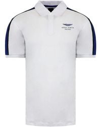 Hackett - Aston Martin Racing Polo Shirt Cotton - Lyst