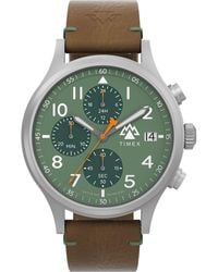 Timex - Sierra Watch Tw2W16400 Leather (Archived) - Lyst