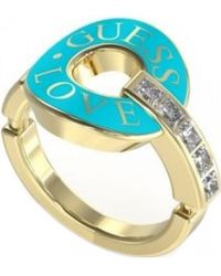 Guess - Jubr04079Jwygtq54 Ladies Ring - Lyst