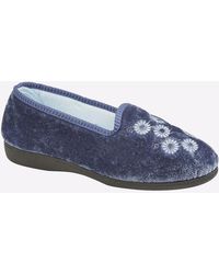 Sleeper - Cathy Embroidered Slipper - Lyst