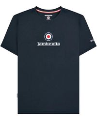 Lambretta - Logo T-Shirt Cotton - Lyst