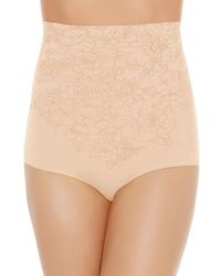 Wacoal - Flower Power High Waist Shaping Brief - Lyst