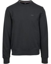 BOSS - H-Sharpe Sweatshirts Open Cotton - Lyst