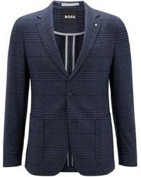 BOSS - P-Hanry-224 Jacket Dark Cotton - Lyst