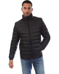 BOSS - Oden2 Gewatteerd Jack In Zwart - Lyst