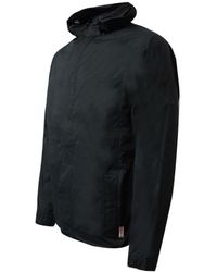 HUNTER - Original Packable Black Anorak Jacket Textile - Lyst