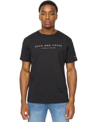 Duck and Cover - Crytons Heavyweight T-Shirt Cotton - Lyst