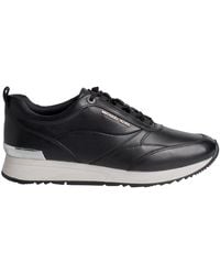 Michael Kors - Allie Stride Leder-Sneaker 43S2Alfs1L Für Damen - Lyst