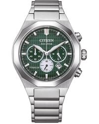 Citizen - Zenshin Senkei Watch Ca4691-59X Titanium - Lyst