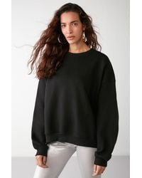 Grimelange - Oversized Ribbed Crew Neck Sweatshirt - Lyst