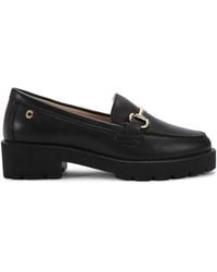 Carvela Kurt Geiger - Leather Snap Chunky Loafers - Lyst