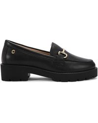 Carvela Kurt Geiger - Leather Snap Chunky Loafers - Lyst