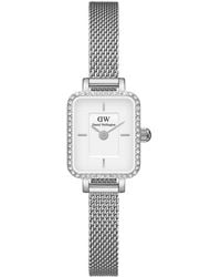 Daniel Wellington - Dw00100732 Ladies Quadro Mini Lumine 15Mm Watch - Lyst