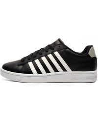 K-swiss - K Swiss Court Tiebreak Ii Leather Trainers - Lyst