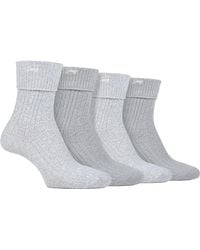 Jeep - Ladies 4 Pack Super Soft Walking Boot Socks - Lyst
