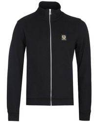 Belstaff - Patch Logo Full Zip Sweatshirt - Lyst