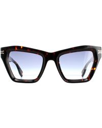 Marc Jacobs - Cat Eye Havana Azure Mj 1001/S - Lyst
